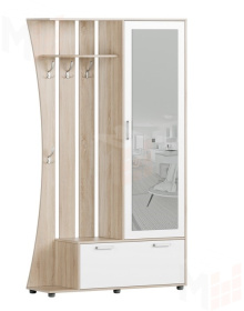 Прихожая Домино-4У (сонома/белый)