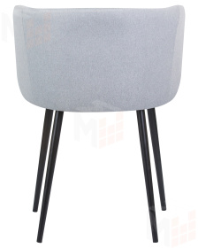 Стул обеденный DOBRIN ALINA (серо-голубая ткань (LAR-106D-23))