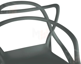 Стул барный DOBRIN MASTERS BAR (тёмно-серый (GR-04))