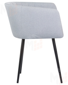 Стул обеденный DOBRIN ALINA (серо-голубая ткань (LAR-106D-23))