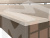 Кухонный угловой диван Классик левый угол (Бежевый\Коричневый)