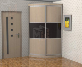 Асимметричный шкаф-купе Радион-2