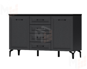 Комод К-3 Шарм  Антрацит