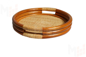 Поднос из ротанга 21/03 круглый