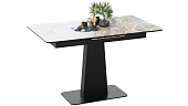 Стол обеденный Бридж Черный муар, Стекло глянцевое оникс Стол обеденный Бридж Черный муар, Стекло глянцевое оникс