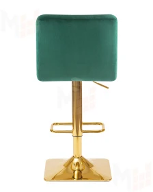 Стул барный DOBRIN GOLDIE (зеленый велюр (MJ9-88))