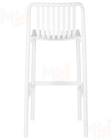Стул барный DOBRIN CHLOE BAR (белый)