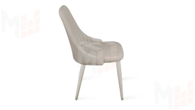 Стул Франк (конус) исп. 2 - ДП2-30 Капучино матовый/Микровелюр Catania Ivory (бежевый)