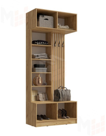 Прихожая Роджина (крафт золотой/графит)