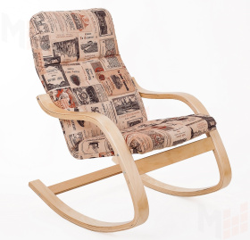 Кресло-качалка Эйр, береза/Винум 02