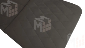 Стул Стенли К3 Белый матовый, Велюр Confetti Stone