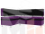 Кухонный уголок Стайл левый угол (Фиолетовый\Черный)