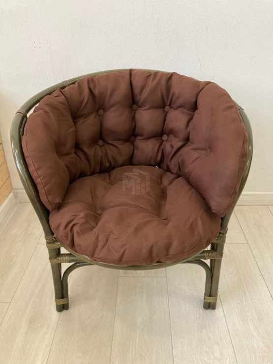 Подушка на кресло «Багама» полная коричневая