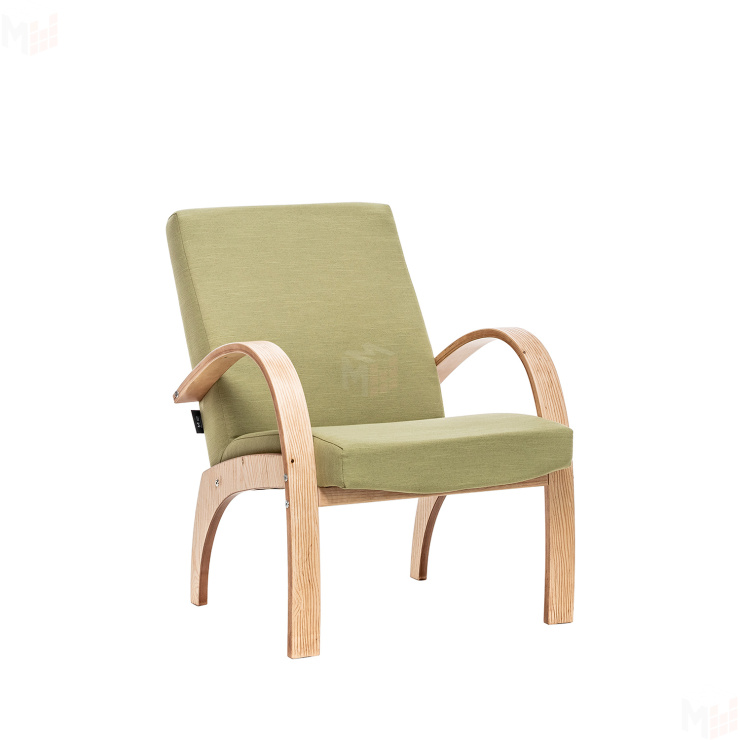 Кресло для отдыха Денди (Дуб шпон/Melva 33)