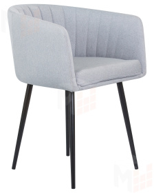 Стул обеденный DOBRIN ALINA (серо-голубая ткань (LAR-106D-23))
