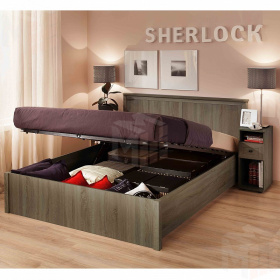 Кровать с подъемным механизмом Sherlock 43.2 (1400) 