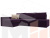 Угловой диван Версаль левый угол (Фиолетовый\Бежевый)