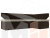 Кухонный угловой диван Омура правый угол (Корфу 02\коричневый)