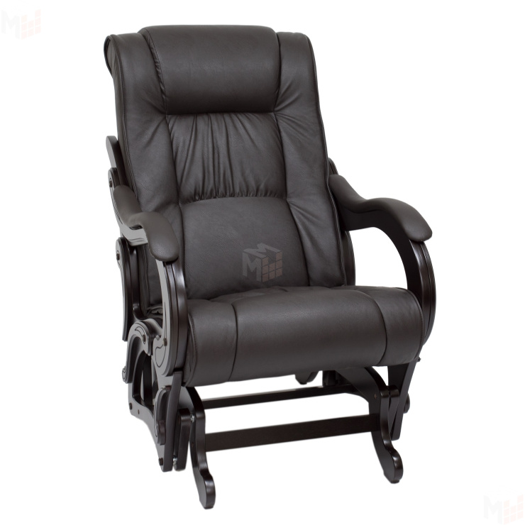 Кресло-качалка гляйдер модель 78 (венге/Дунди 108)