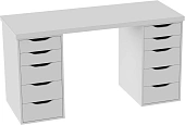 Стол письменный Ингар 2/55  белый Стол письменный Ингар 2/55  белый
