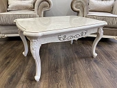 Столик прямоугольный Патрисия крем корень глянец Столик прямоугольный Патрисия крем корень глянец