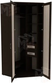 Шкаф угловой с зеркалом ГАРУН-К 535.02