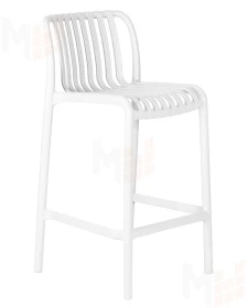 Стул полубарный DOBRIN CHLOE (белый)
