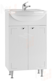 Тумба под умывальник "Альфана 50 Классик" без ящика Айсберг