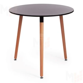 Стол MARS (mod. T1004) Black черный/ Natural натуральный