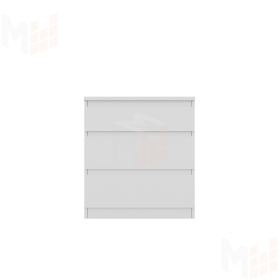 Комод Кастор 3 ящика белый