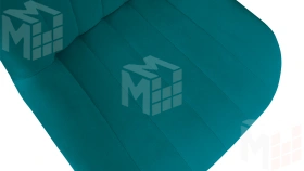 Стул Марвел  К1С Исп. 2 Белый матовый Велюр Confetti  Izumrud