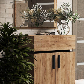 Тумба для обуви NEO 89 Дуб табачный