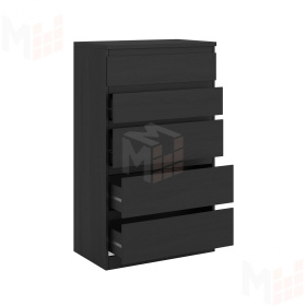 Комод Кастор 5 ящиков венге