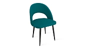 Стул Гэтсби К1К Черный муар, Велюр Confetti Izumrud Стул Гэтсби К1К Черный муар, Велюр Confetti Izumrud