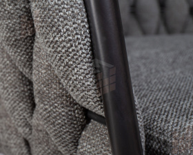 Стул барный DOBRIN LEON (графитовая ткань (LAR-275-21))