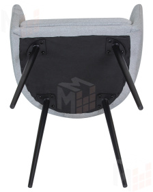 Стул обеденный DOBRIN ALINA (серо-голубая ткань (LAR-106D-23))