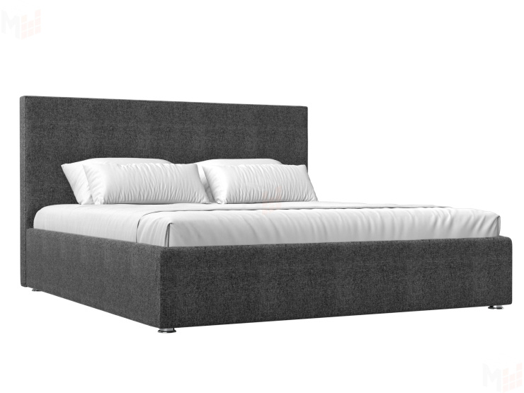 Интерьерная кровать Кариба 160 (Серый)