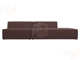 Диван прямой модульный Монс Модерн правый ( JOLY 09 бордовый )