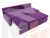 Прямой диван Мартин (Фиолетовый)