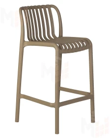 Стул полубарный DOBRIN CHLOE (бежевый)