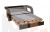 Диван-кровать Вена-3 (коричневый)