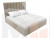 Интерьерная кровать Афродита 160 (Бежевый)