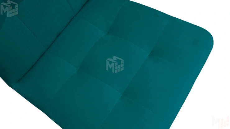 Стул Аспен К1С Черный муар, Велюр Confetti Izumrud