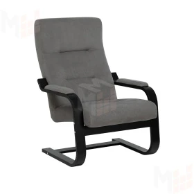 Кресло Leset Оскар NEW (Венге/Bingo 20 (мышиный))