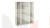 Шкаф для одежды и белья с 4-мя глухими дверями Лорена (Штрихлак) СМ-254.44.002