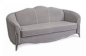 Диван Гравита 3х местный серый серебро
