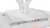 Стол обеденный раздвижной Стокгольм Тип 1  Белый муар, Стекло глянцевое белое