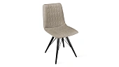 Стул Хьюго К3 Черный муар, Велюр Confetti Smoke