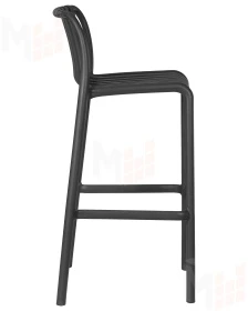 Стул барный DOBRIN CHLOE BAR (темно-серый)