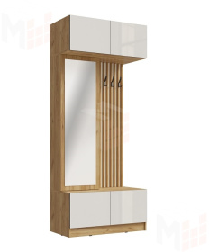 Прихожая Роджина (белый глянец)